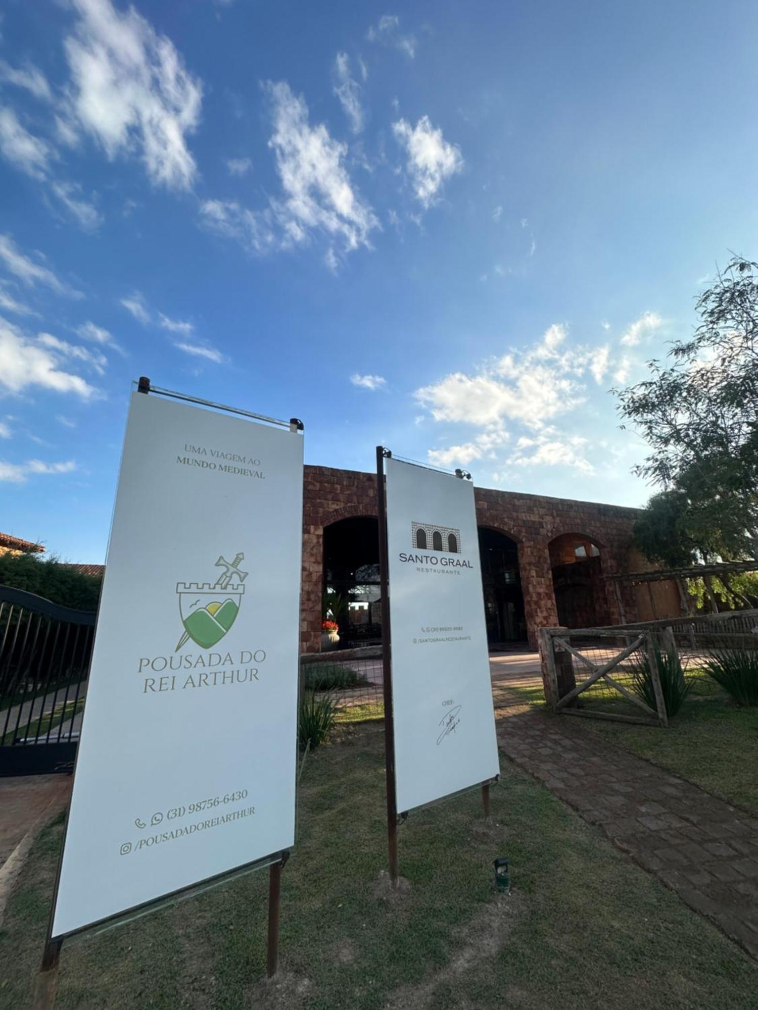 Pousada Do Rei Arthur Lavras Novas Bagian luar foto